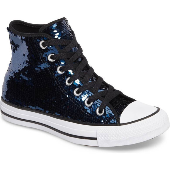 sequin chucks converse